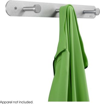 Safco Nail Head Coat Hook, 3 Hook - Each