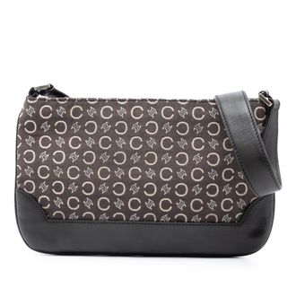 Celine Tweedehands C Macadam Canvas Schoudertas