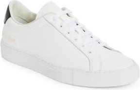 Common Projects Retro Classic Low Top Sneaker in White/Black at Nordstrom Rack, Size 11Us / 41Eu