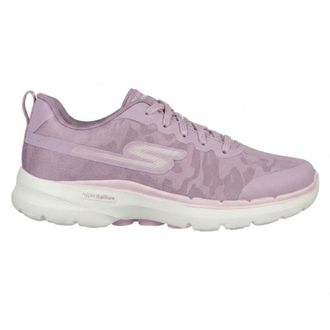 Skechers Go Walk 6 Mesh-sportschoenen voor dames (Mauve)