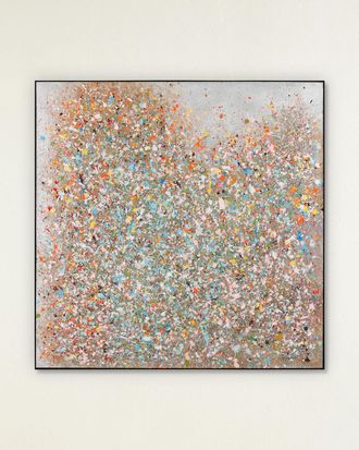 John-Richard Dancing Pigments II Original Painting by Teng Fei