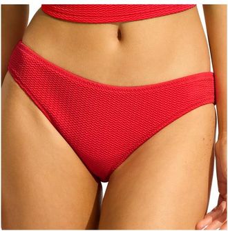 Seafolly Sea Dive Hipster Pant Bikini-Bottom f&uuml;r Damen | bunt