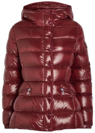 Moncler Barante Hooded Padded Nylon Jacket - Red - 5 (UK 18 / Xxl)