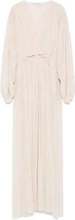 Philosophy di Lorenzo Serafini Abito lungo con scollo a V - Toni neutri