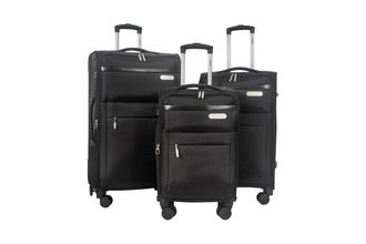 Izod River 3-Piece Lightweight Expandable Softside Luggage Set