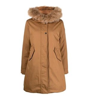 Woolrich Parkas, female, Beige, Size: S Parka