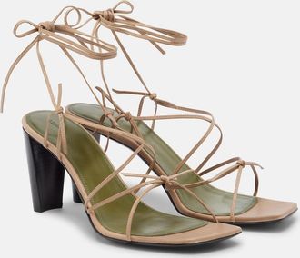 Christophe Lemaire Mignons leather sandals