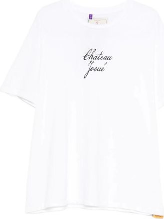 Gallery Dept. T-shirt met korte mouwen en ronde hals - Heren - T-shirts - Wit - 2XL - Tops
