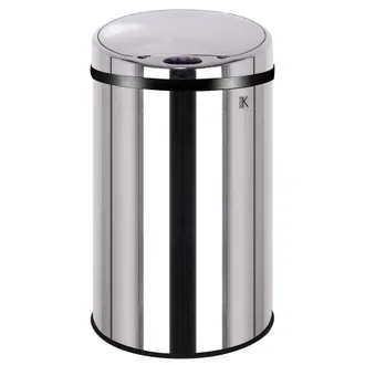 Kitchen Move Cubo de basura de cocina autom&aacute;tico plata 30l
