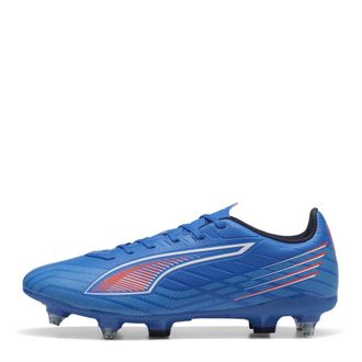 Puma Ultra 6 voetbalschoenen voor heren, voor zachte ondergrond (Blauw/paars)
