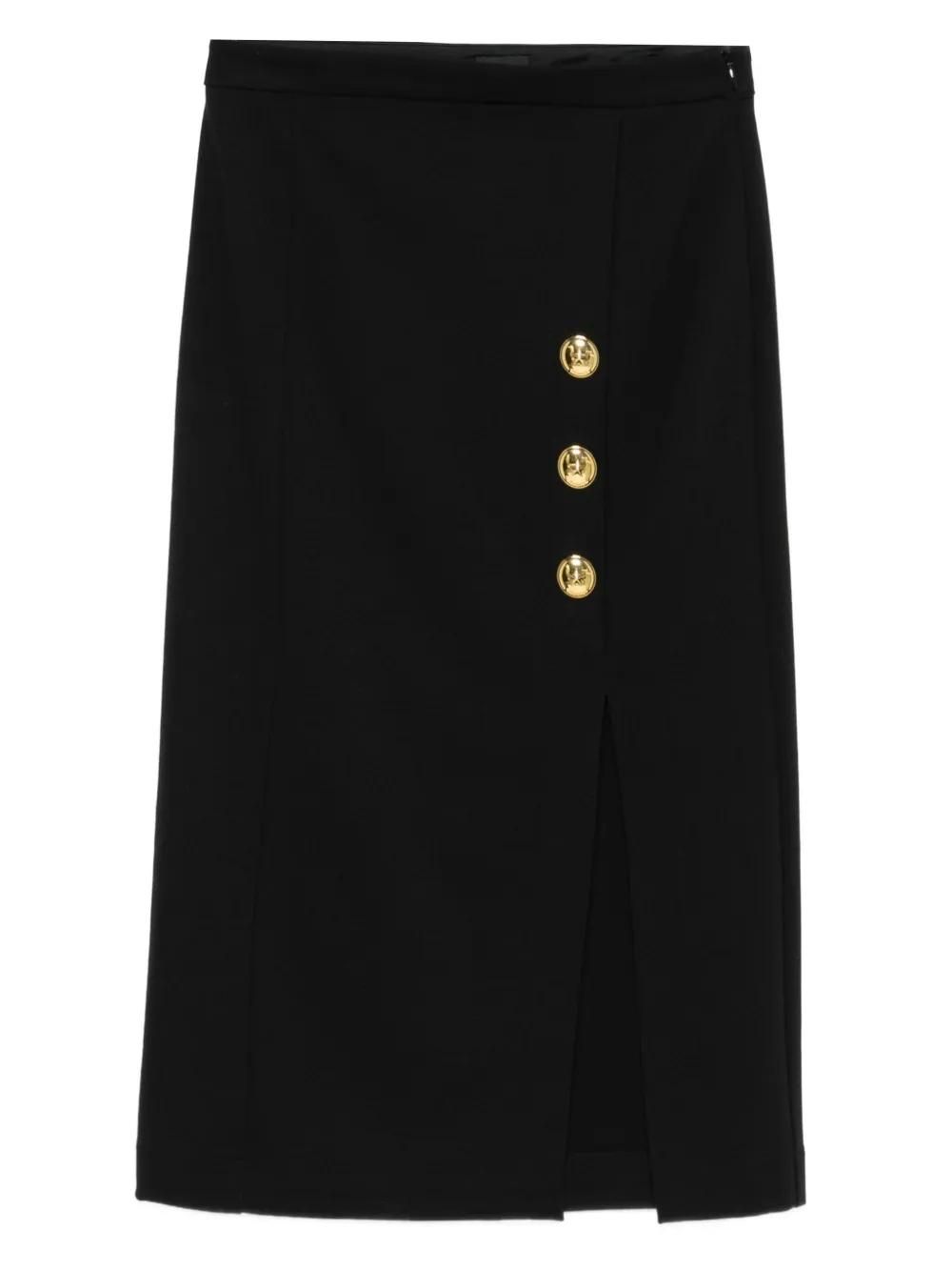 【関税&送料込】Pinko Skirts Black Pinko Black Kenny Skirt - Black - Women | 1052522MIZ99