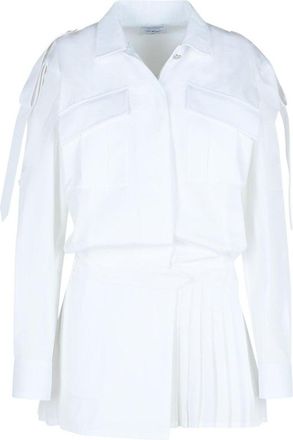 Off-white Savana White Cotton Dress