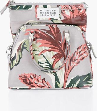Maison Margiela Borsa A Tracolla Con Stampa Floreale taglia Unica