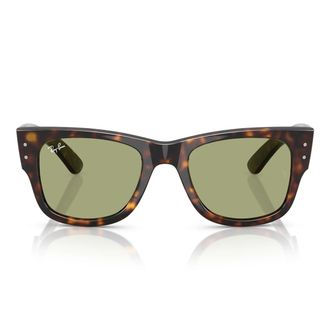 Ray-Ban Sunglasses Rb0840 S 902/4 E Mega Wayfarer Brown/Green Unisex