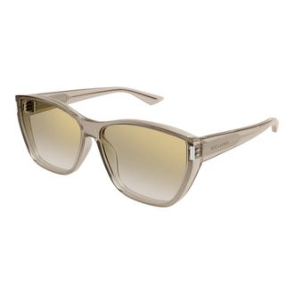 Saint Laurent Dames, Accessoires, Beige, Maat: 63 MM