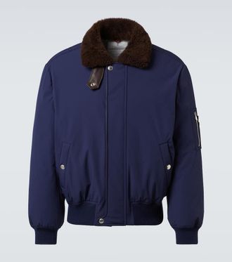 ブルゾン BRUNELLO CUCINELLI 'Shiny Zipper Pull' bomber jacket Brunello Cucinelli Shiny Zipper Pull Bomber Jacket from