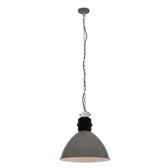 Steinhauer Steinhauer - Anne Lighting - L&aacute;mpara Colgante - Frisk - Gris - Metal - &Oslash; 50cm