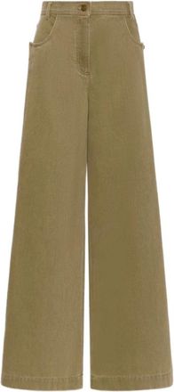 Max Mara Mujer, Pantalones, Verde, Talla: XS