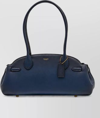 Coach calfskin shoulder bag