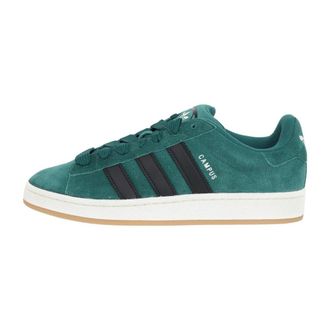 adidas Leren Sneakers met Rubberen Zool - Heren - Skateschoenen - Groen - 39 1/3 EU - Leer - Fitness
