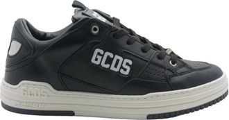 GCDS Gcu 1135 076 Sneakers - Heren - Sneakers - Zwart - 42 EU - Leer - Schoenen