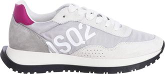 Dsquared2 Sportieve Mid-Top Sneakers - Dames - Sneakers - Veelkleurig - 38 EU - Leer - Schoenen