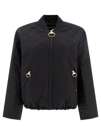 Barbour Emlyn Jackets And Coats Nero-Donna