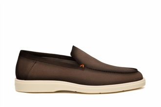 Santoni Mens Botanist-A-Etgm25 Loafer In Brown