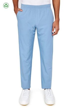 Con.Struct Regular Fit Solid Drawstring Recycled Performance Golf Pants in Lt Blue at Nordstrom, Size Xxx-Large