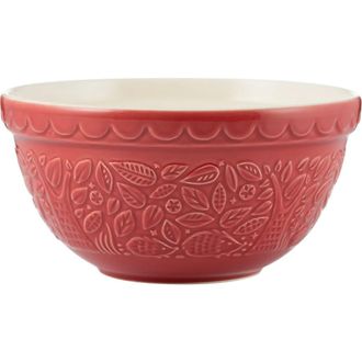 Mason Cash In The Forest Hedgehog Size 30 Mixing Bowl, Red, 1.15 Quart at Nordstrom