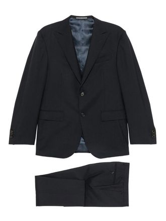 Corneliani Blue virgin wool suit