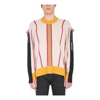 AMBUSH Folding Crewneck Knit 2 - Heren - Ronde hals truien - Veelkleurig - S - Truien & Vesten