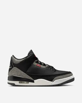 Nike Jordan Levi s Air Jordan 3 Sneakers Black / White