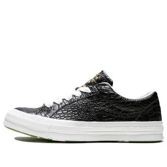 Converse Golf Le Fleur x One Star Low Gator Collection - Black 165524C