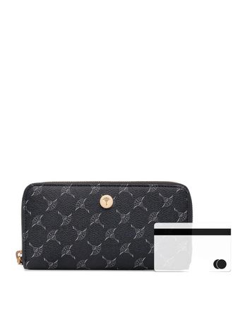 Joop Cortina Melete logo-plaque wallet - Blue