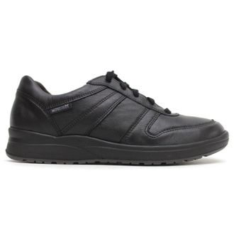 Mephisto Mephisto Rebeca Nubuck Leather Womens Lace Up Trainers - Black - Size:UK 4.5
