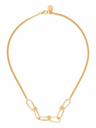 Annelise Michelson Wire Boyfriend necklace - women - Gold Plated Brass - One Size