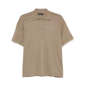 Fabiana Filippi Polo Shirts, female, Brown, Size: 2XS Fabiana Filippi T-shirts and Polos