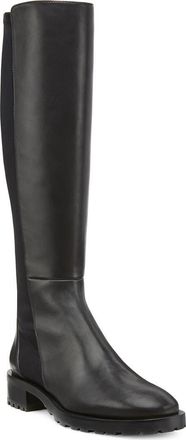 Stuart Weitzman 5050 Lug Sole Tall Boot in Black at Nordstrom Rack, Size 6.5