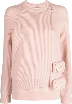 Fendi Maglione Utility a strati - Rosa