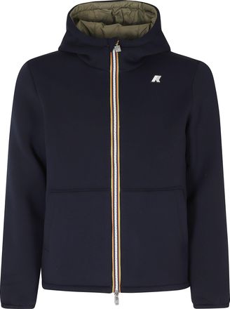 K-Way Jack Spencer Reversible Slim Fit Nylon Jacket