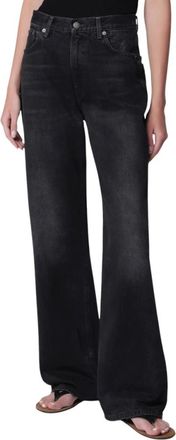 Haikure Korea Jeans - Dames - Regular Fit Jeans - Zwart - W29 - Katoen - Jeans