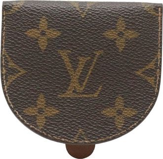 Louis Vuitton Brown Monogram Canvas Coin Case (Authentic Pre-Loved)