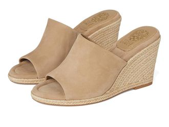 Vince Camuto Fayla Womens Sandals Tortilla : 8.5 M, Suede
