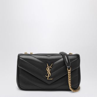 Saint Laurent Small LouLou bag in black leather