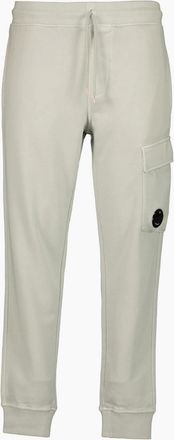 C.P. Company Mens Resist Dyed Diagonal Fleece Lens Sweatpants - Blue Fox - Size: XS