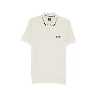 HUGO BOSS Logo Trim Polo Shirt
