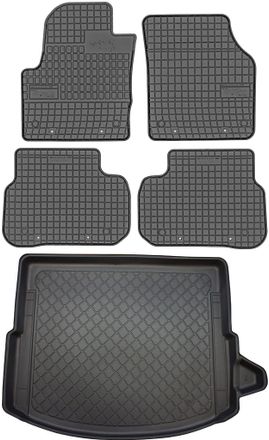 OEM Land Rover Discovery Sport L550 Suv Desde Enero De 2015. Juego De Alfombrillas De Goma Para Coche Y Alfombrilla Para Maletero