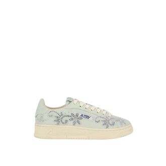 Autry Dallas Ricami - Dames - Sneakers - Groen - 39 EU - Leer - Schoenen