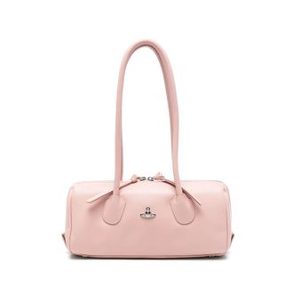 Vivienne Westwood Polly Bowling Orb-plaque Leather Shoulder Bag